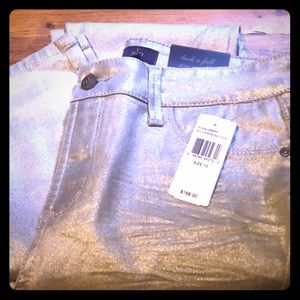 NYDJ Silver Super Skinny Jeans